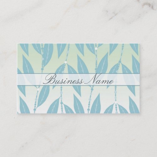 Elegant Floral Business Card