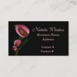 Elegant Floral Business Card at Zazzle