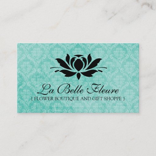 Customizable Elegant Floral Business Cards