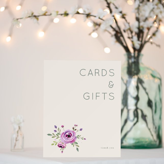 Elegant Floral Cards & Gifts Foam Board (In Situ (Wedding))