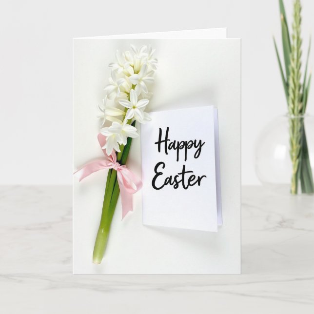 Elegant Floral Celebration Card (Front)