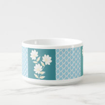 Elegant Floral Checkerboard Seamless Pattern in So