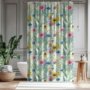 Elegant Floral Curtain Gift for Mom and Dad