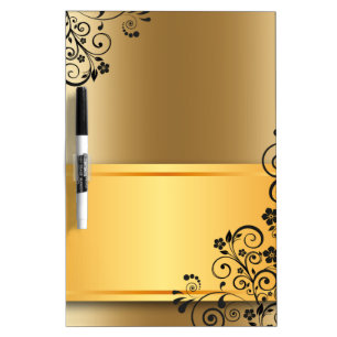 Elegant floral decoration Dry-Erase board