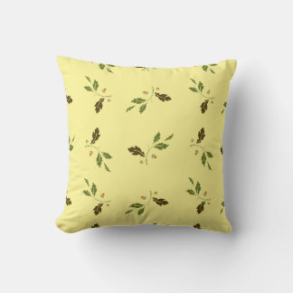 Elegant Floral Decorative Pillow