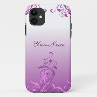 Elegant Floral Design iPhone 11 Case
