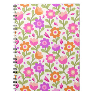 Elegant Floral Designs – Beautiful & Customizable  Notebook