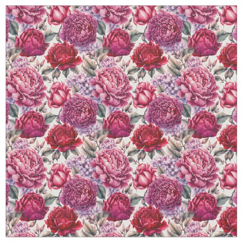 Elegant Floral Fabric