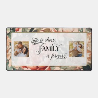 Elegant Floral Family Quote 2-Photo 