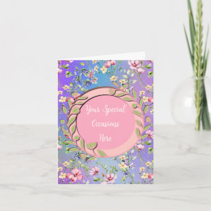 Elegant Floral Frame: for Every Occasion Invitation