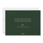 Elegant Floral Frame Horizontal Christmas Photo 