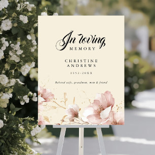 Elegant Floral Funeral Foam Board
