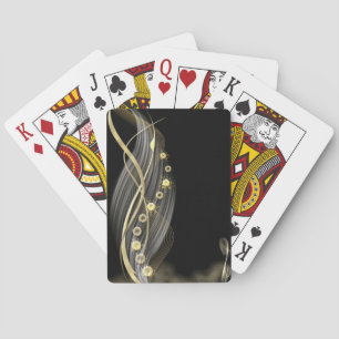 Elegant Floral Garden Poker Cards