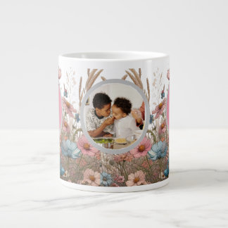 Elegant Floral Garden Wildflower Mug for Mom 