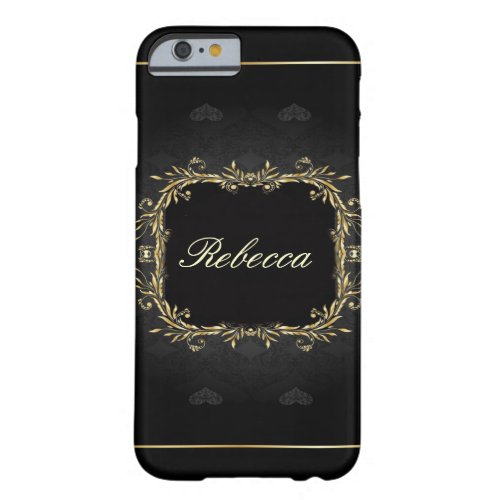 elegant floral girly vintage paris fashion barely there iPhone 6 case