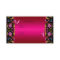 Elegant Floral Gold Pink  Black Butterfly