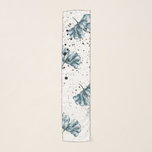 Elegant Floral Grunge design Scarf
