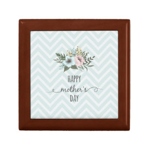 Elegant Floral Happy Mother's Day   Gift Box