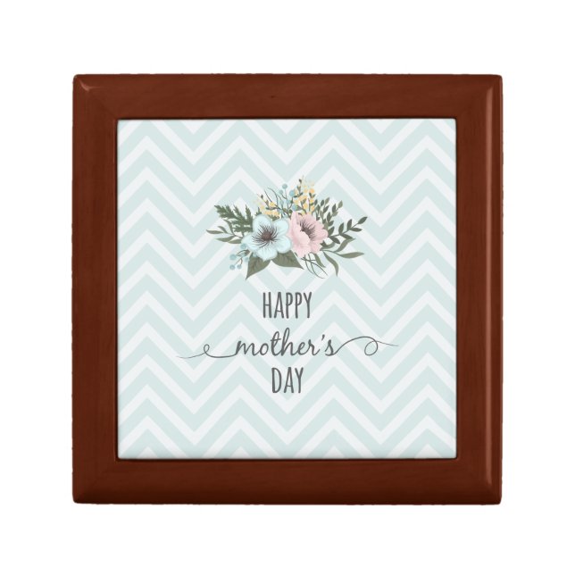 Elegant Floral Happy Mother's Day | Gift Box (Front)