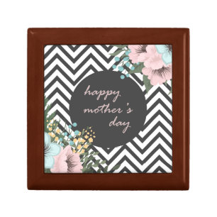 Elegant Floral Happy Mother's Day   Gift Box