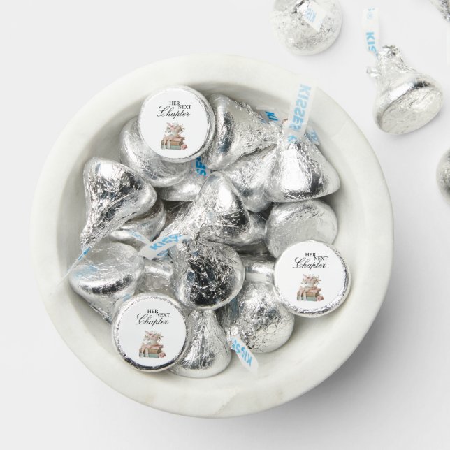 Elegant Floral Her Next Chapter Bridal Shower  Hershey®'s Kisses® (Assorted)
