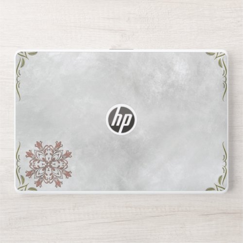 Elegant Floral HP Laptop skin 15t15z