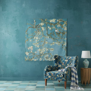 Elegant Floral Impressionist Art Décor Van Gogh Tapestry