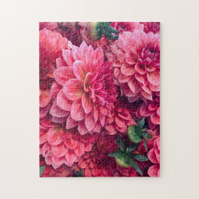Elegant Floral Jigsaw Puzzle (Vertical)