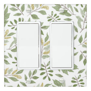 Elegant Floral Light Switch Covers