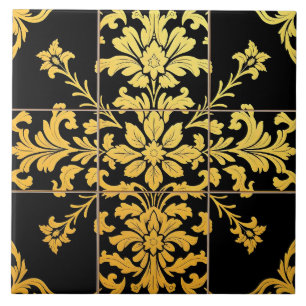 Elegant Floral Luxury Trendy Collection Ceramic Tile