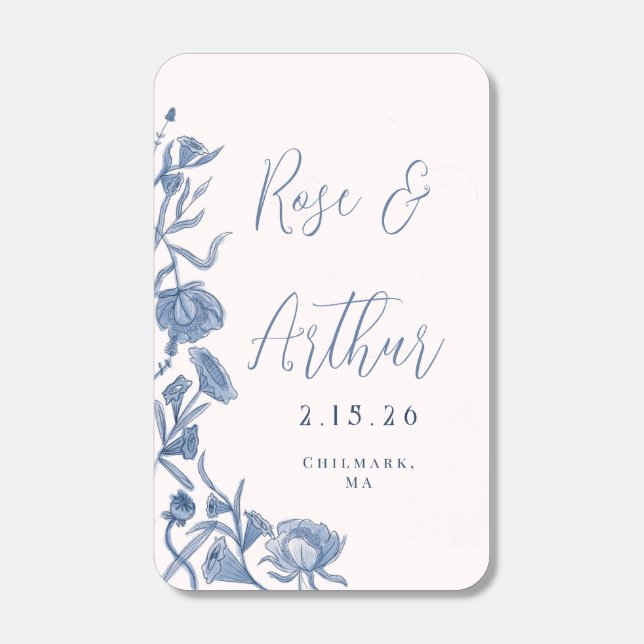 Elegant Floral Matchboxes (Front)