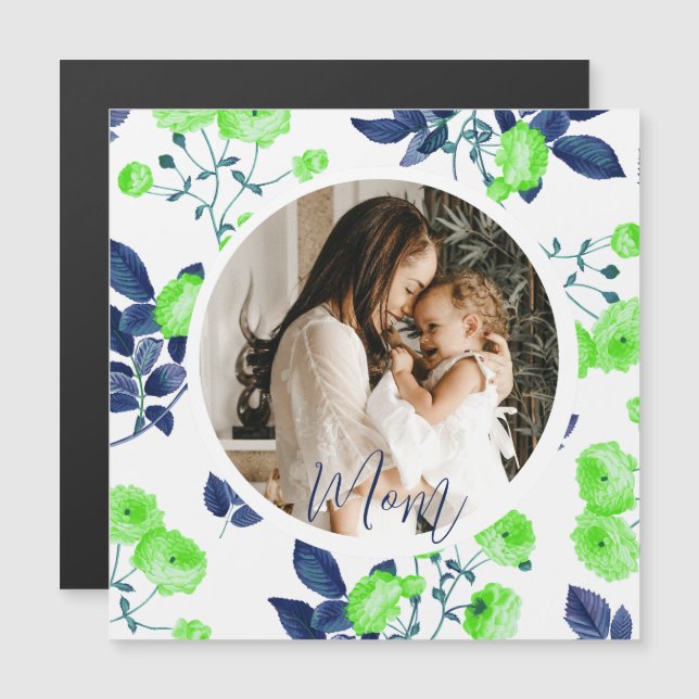 Elegant Floral Mother's Day Card (Front/Back)