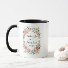 Elegant Floral Mother's Love Forever Gift