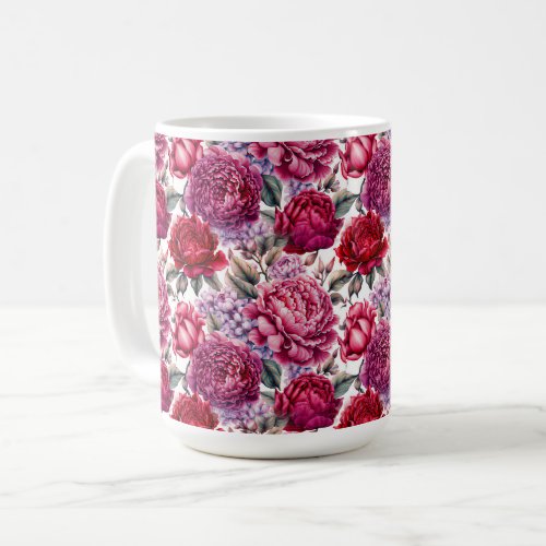 Elegant Floral Mug