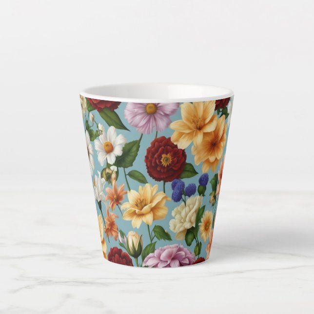 Elegant Floral Mug - Perfect for Every Occasion (Front)
