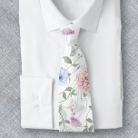 Elegant floral neck tie<br><div class="desc">elegant floral tie</div>