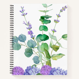 elegant floral NOTEBOOK