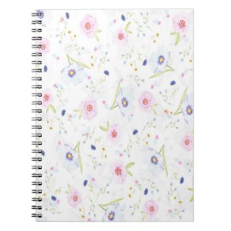 Elegant Floral Notebook