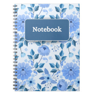 Elegant floral notebook