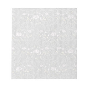 Elegant Floral Notepad
