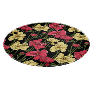 Elegant floral pattern 2 cutting board