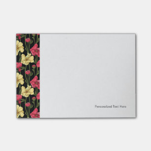 Elegant floral pattern 2 post-it notes