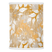 Elegant floral pattern.  lamp shade (Left)