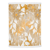 Elegant floral pattern.  lamp shade (Back)