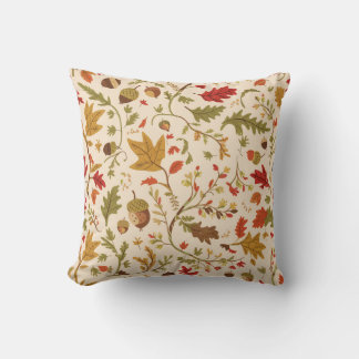 Elegant Floral Pattern Pillow
