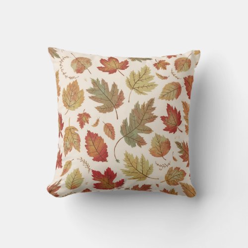 Elegant Floral Pattern Pillow