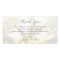 Elegant Floral Pattern Sympathy Thank you P card 2