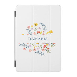 Elegant Floral Personalized iPad Cover