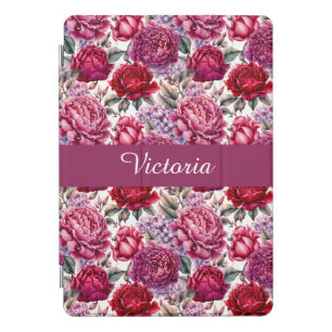 Elegant Floral Personalized iPad Pro Cover