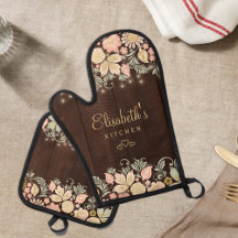 Elegant floral personalized